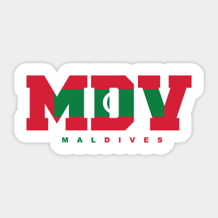 Maldives Sticker